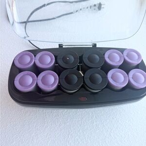 Conair Hair Rollers Set in Black and Purple